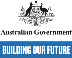 australian government building our future logo
